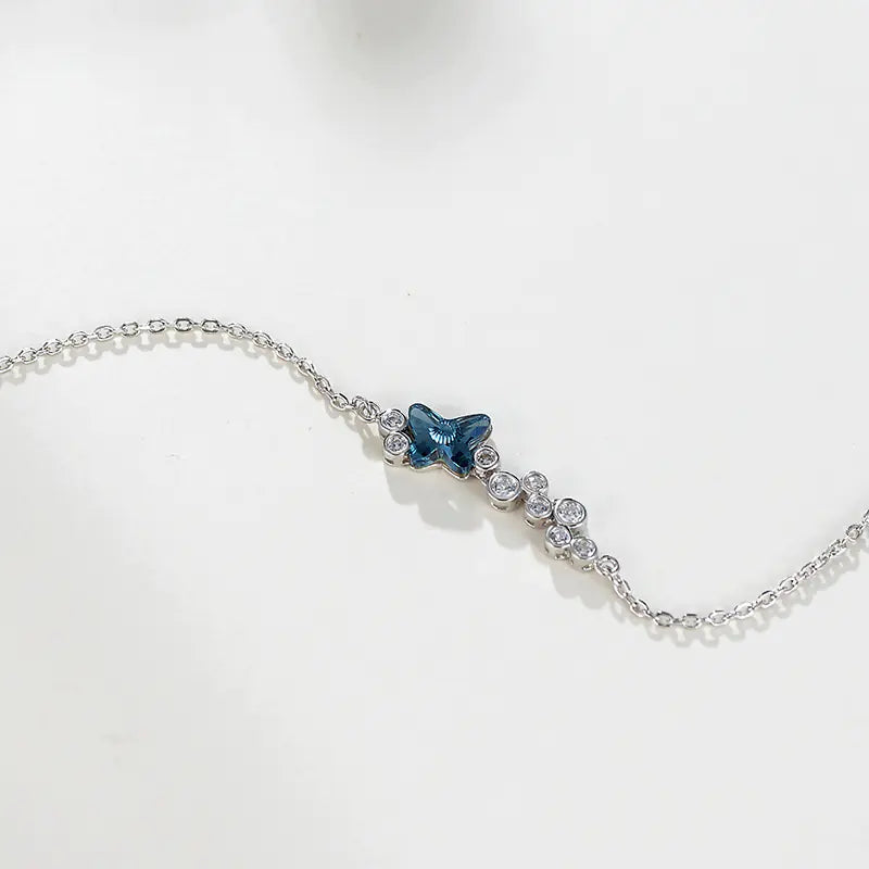 PULSERA DE CRISTAL SWAROVSKI EN PLATA S925